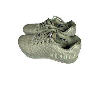 NoBull Outwork Trainers Crossfit Fitness Sneakers Women's 8.5 OD Green Men's 7